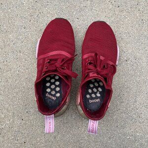 adidas MD R1 womens collegiate Burgundy running athletic shoes